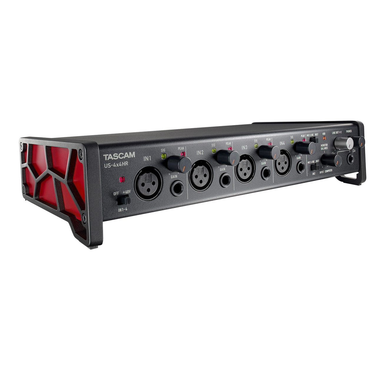 TASCAM US-4X4HR 4x4 USB Audio Interface - Sound Productions