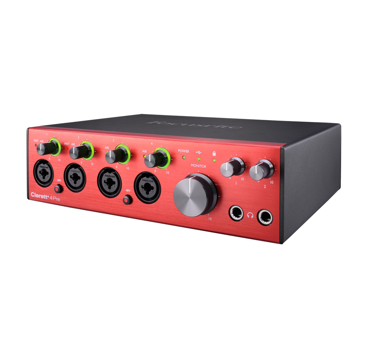 Focusrite Clarett+ 4Pre 18-In/8-Out Audio Interface - Sound