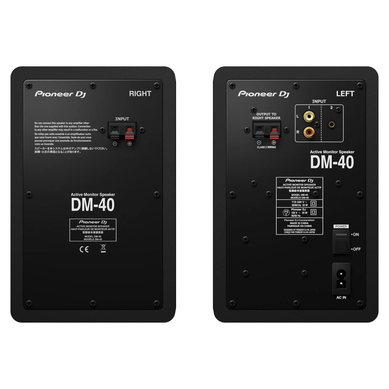 pioneer dm 40 specs