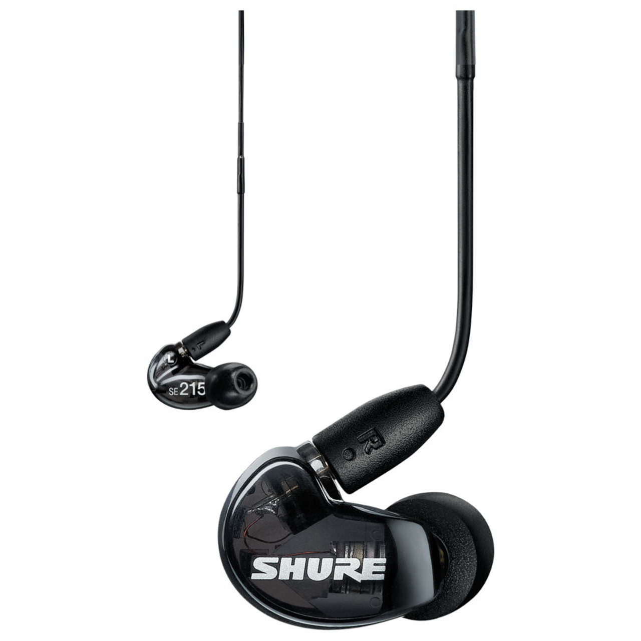 Shure SE215-K Sound Isolating Earphones, Black - Sound Productions