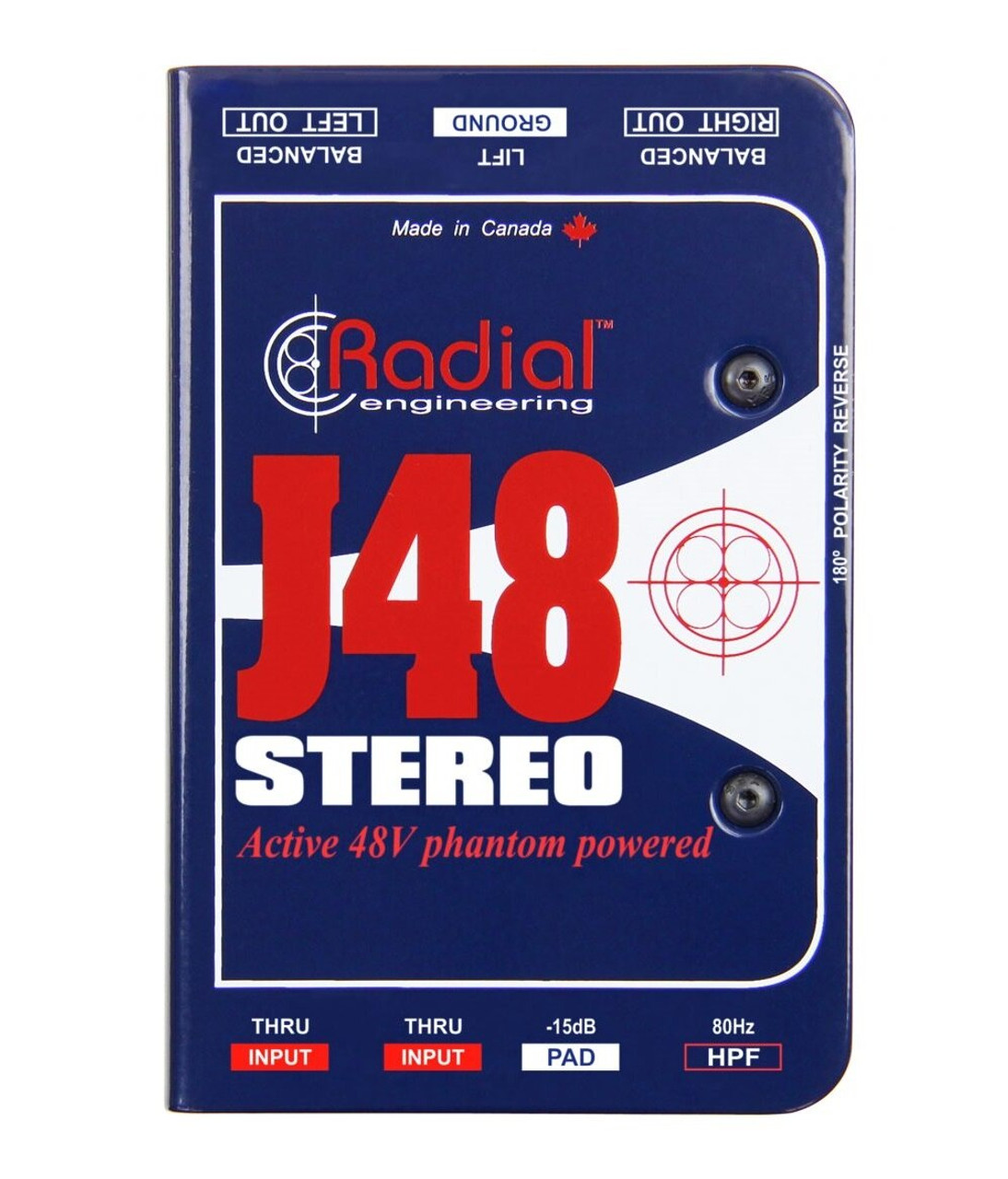 Radial J48 Stereo Active Direct Box