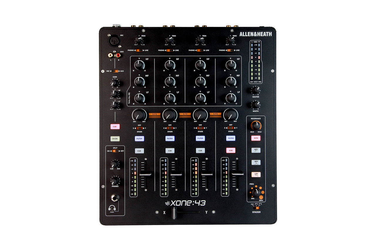 Allen & Heath XONE:43 4-Channel DJ Mixer with USB