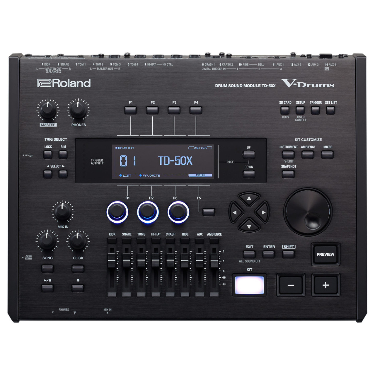 Roland TD-50X V-Drums Module - Sound Productions