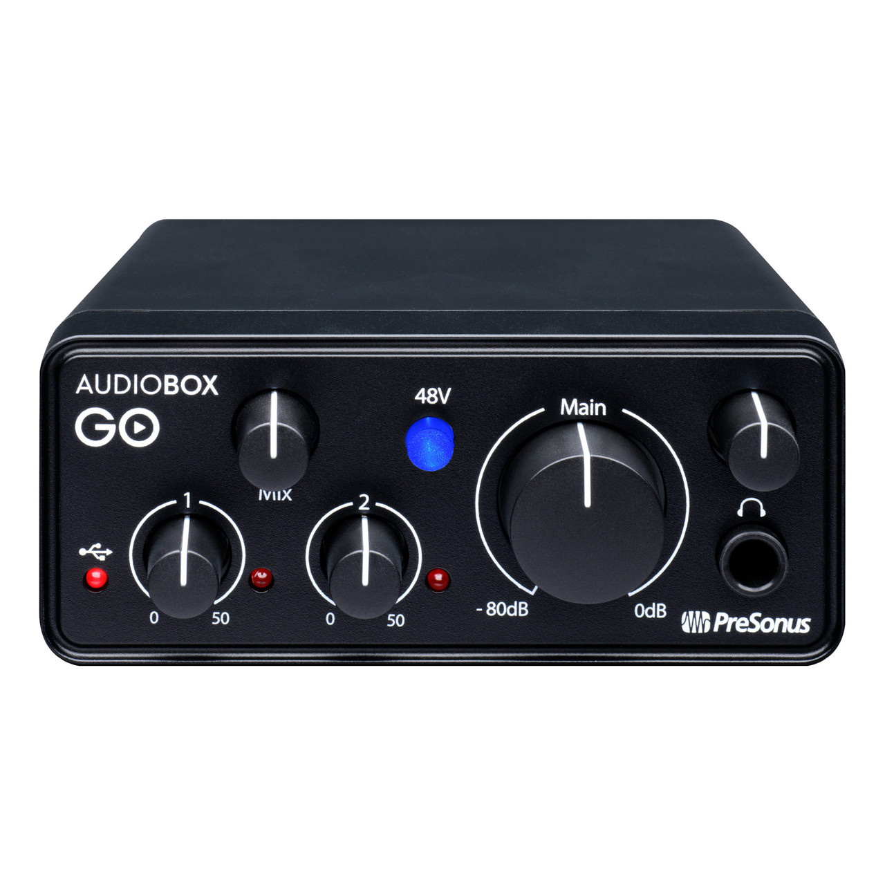 PreSonus Audiobox GO Ultra-Compact Mobile Audio Interface - Sound