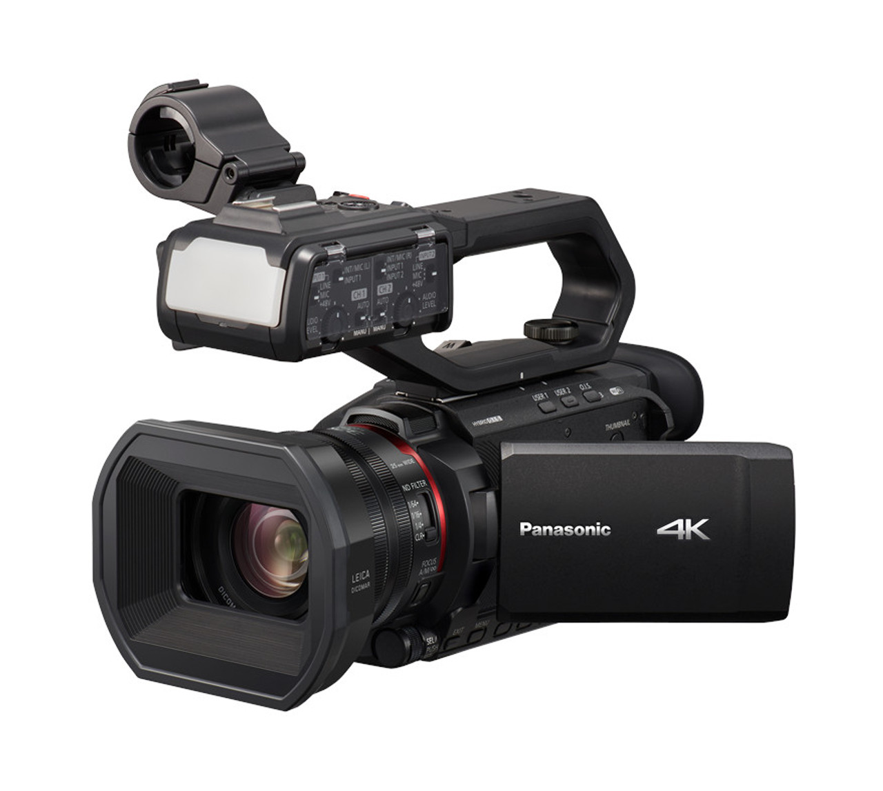 Panasonic AG-CX10P 4K 60p Professional Compact Camcorder - Sound