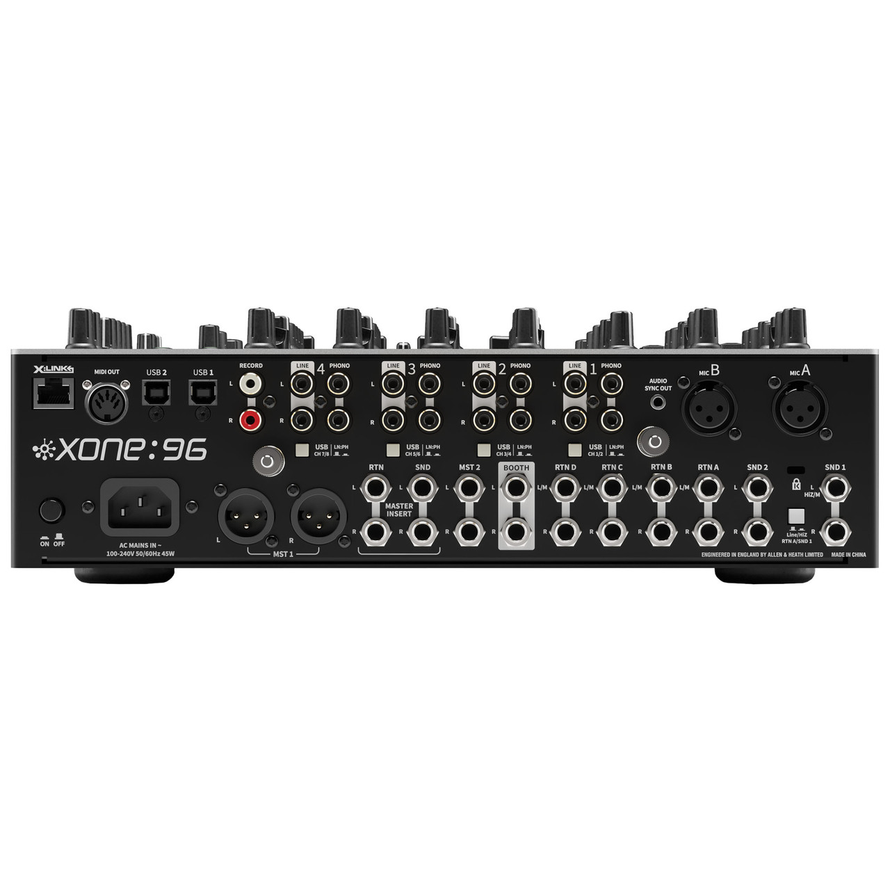 Allen & Heath XONE:96 6+2 Channel Analog DJ Mixer - Sound Productions