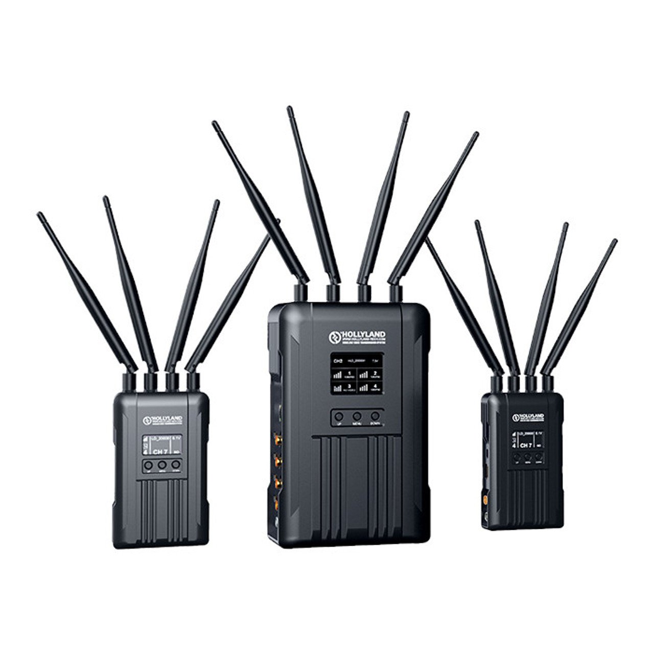 Wireless video transmitter ×4 Hollyland Syscom 421S - Addiaudiovisual