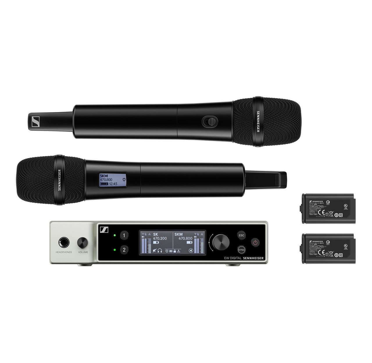 Sennheiser EW-DX 835-S SET Wireless Microphone Handheld System