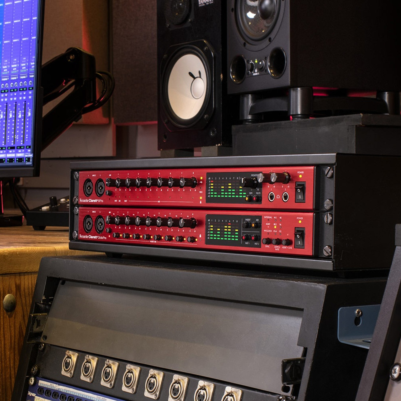 Focusrite Clarett+ OctoPre 8-In/8-Out Mic Preamp - Sound Productions