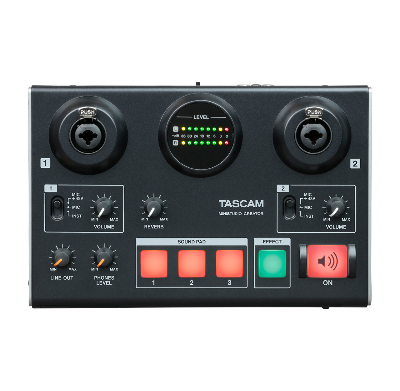 TASCAM US-42B MiNiSTUDIO Creator USB Audio Interface - Sound 