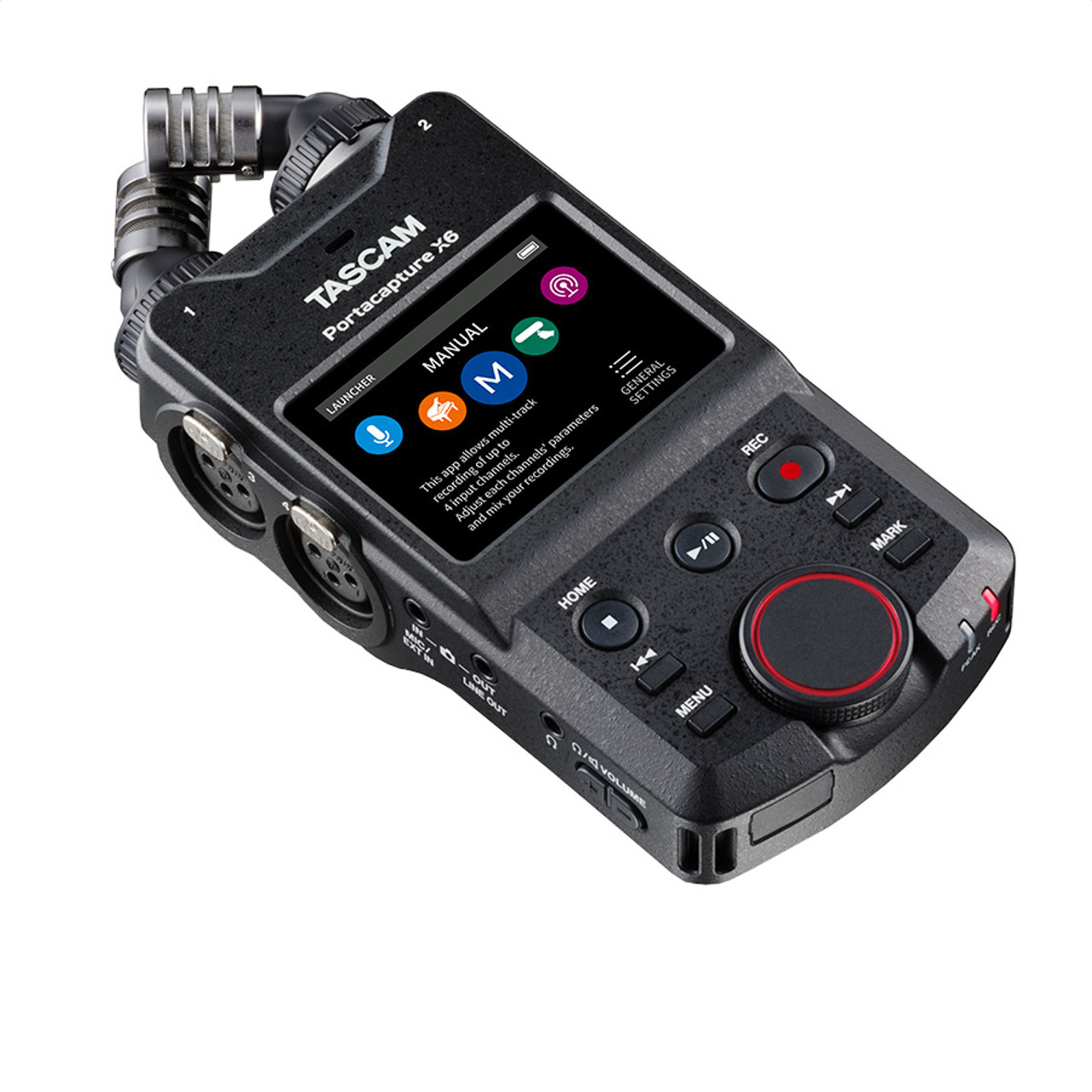 TASCAM Portacapture X6 Multitrack Portable Audio Recorder - Sound