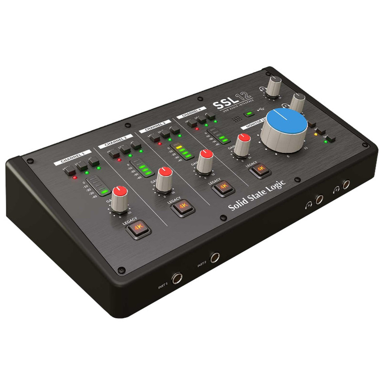 Solid State Logic SSL 12 12-In/8-Out USB Bus-Powered Audio 