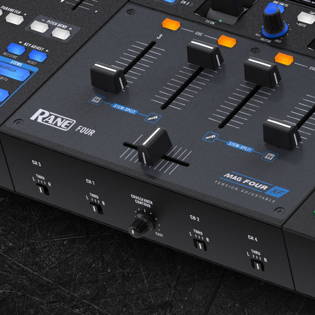 Rane FOUR 4-Channel Advanced STEMS DJ Controller - Sound Productions