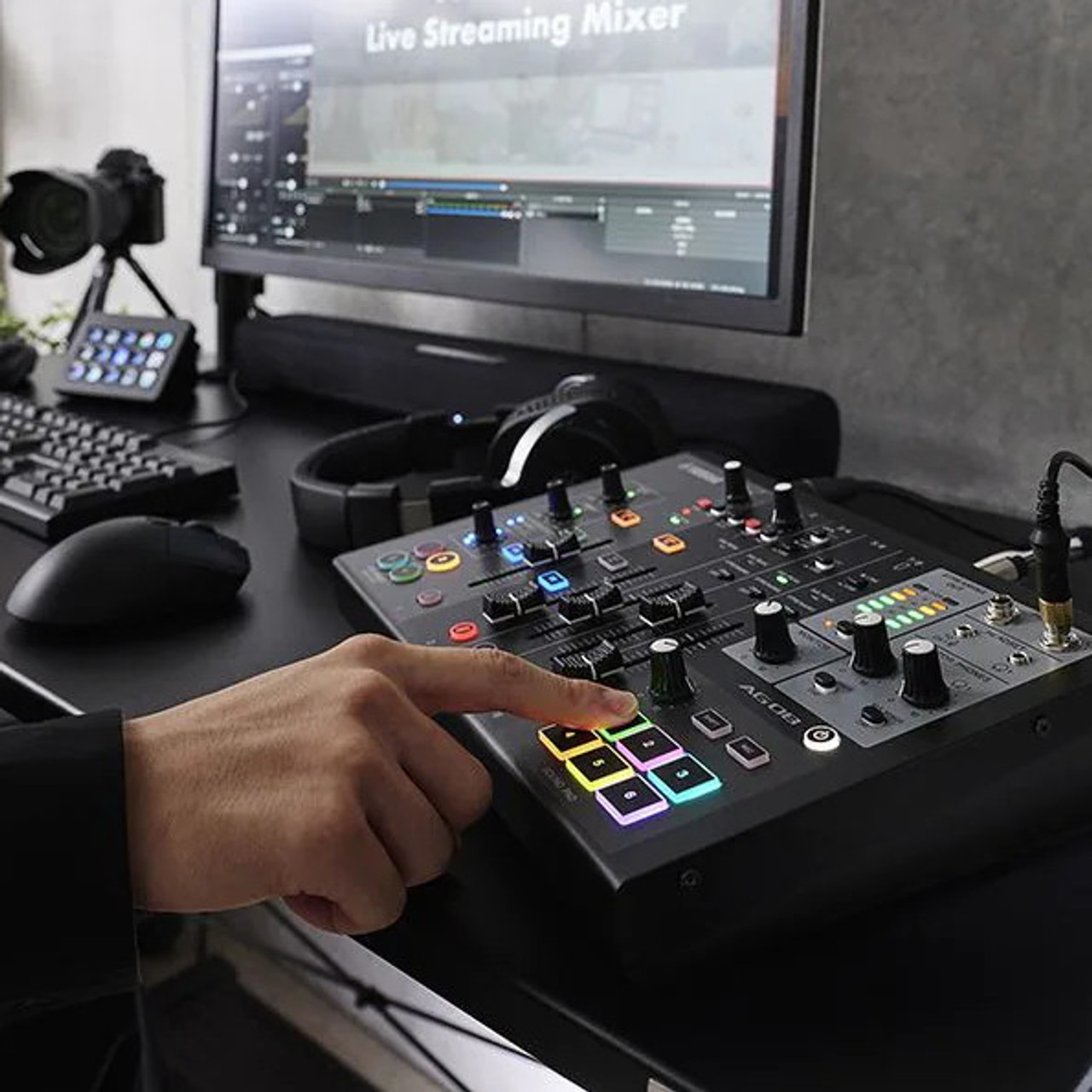 Yamaha AG08 8-Channel Live Streaming Mixer - Sound Productions