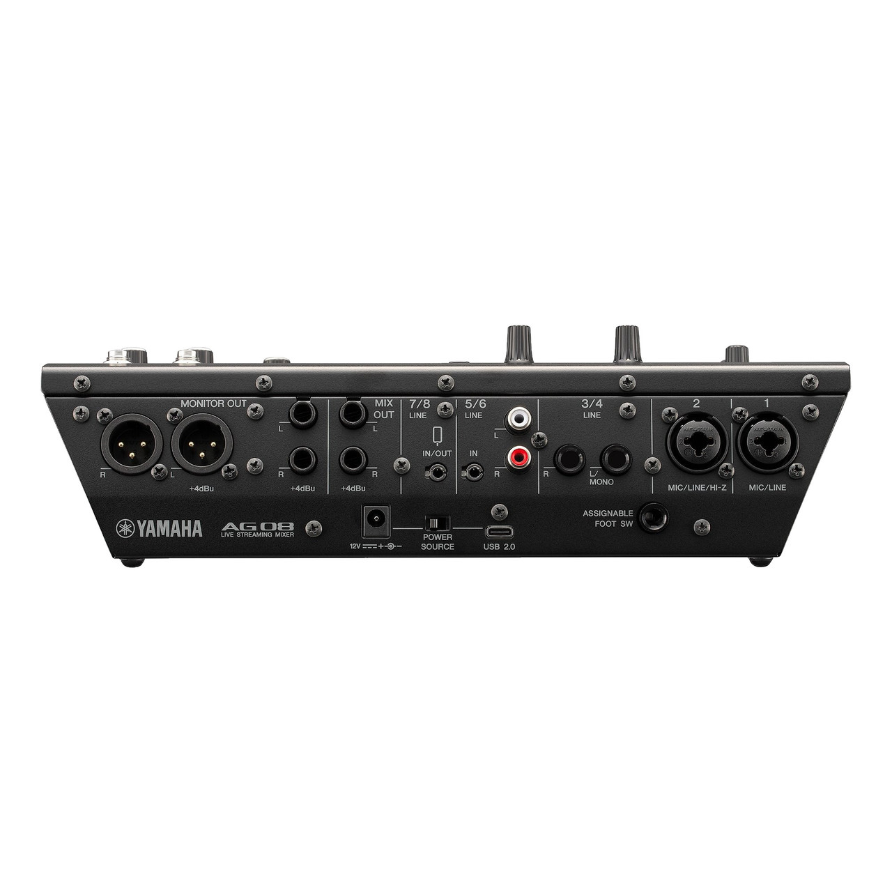 Yamaha AG08 8-Channel Live Streaming Mixer - Sound Productions