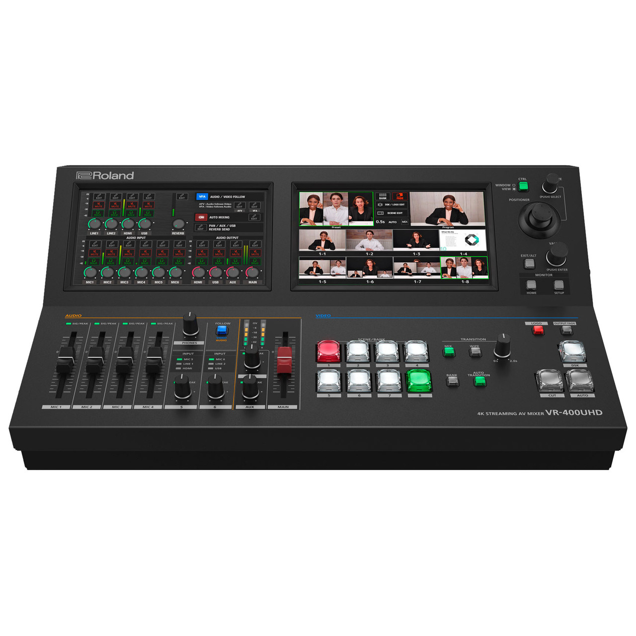 Roland VR-400UHD 4K Streaming AV Mixer - Sound Productions