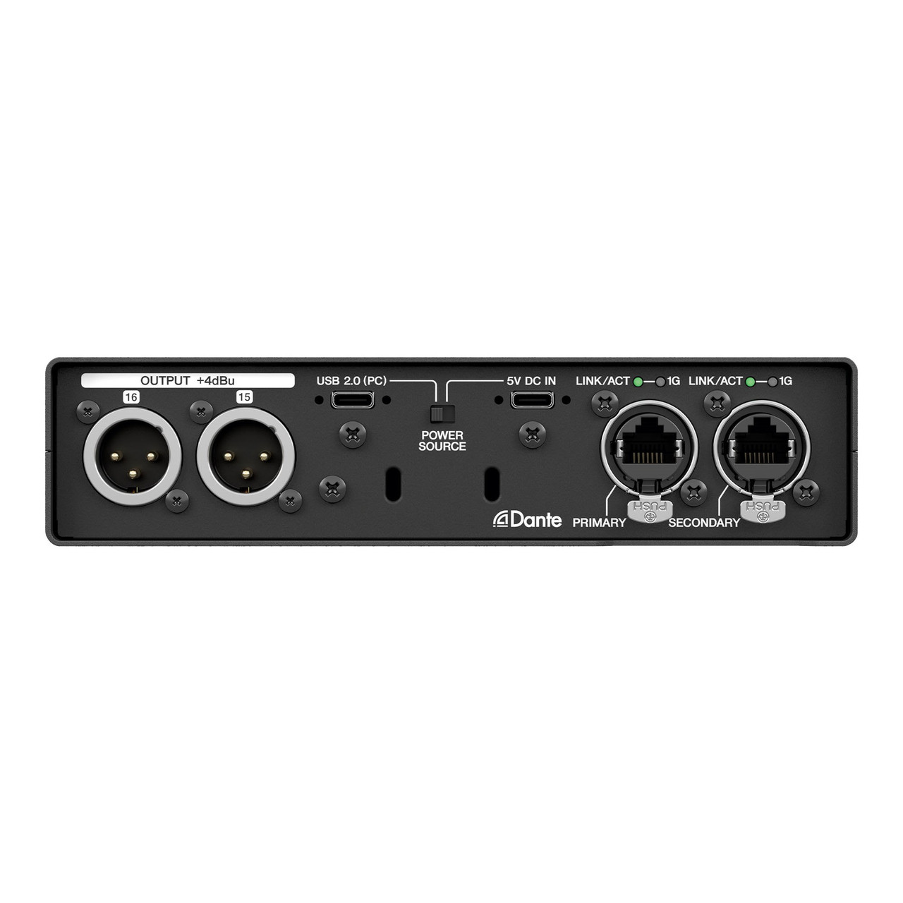Yamaha RUio16-D Dante/Analog/USB Audio Interface - Sound Productions