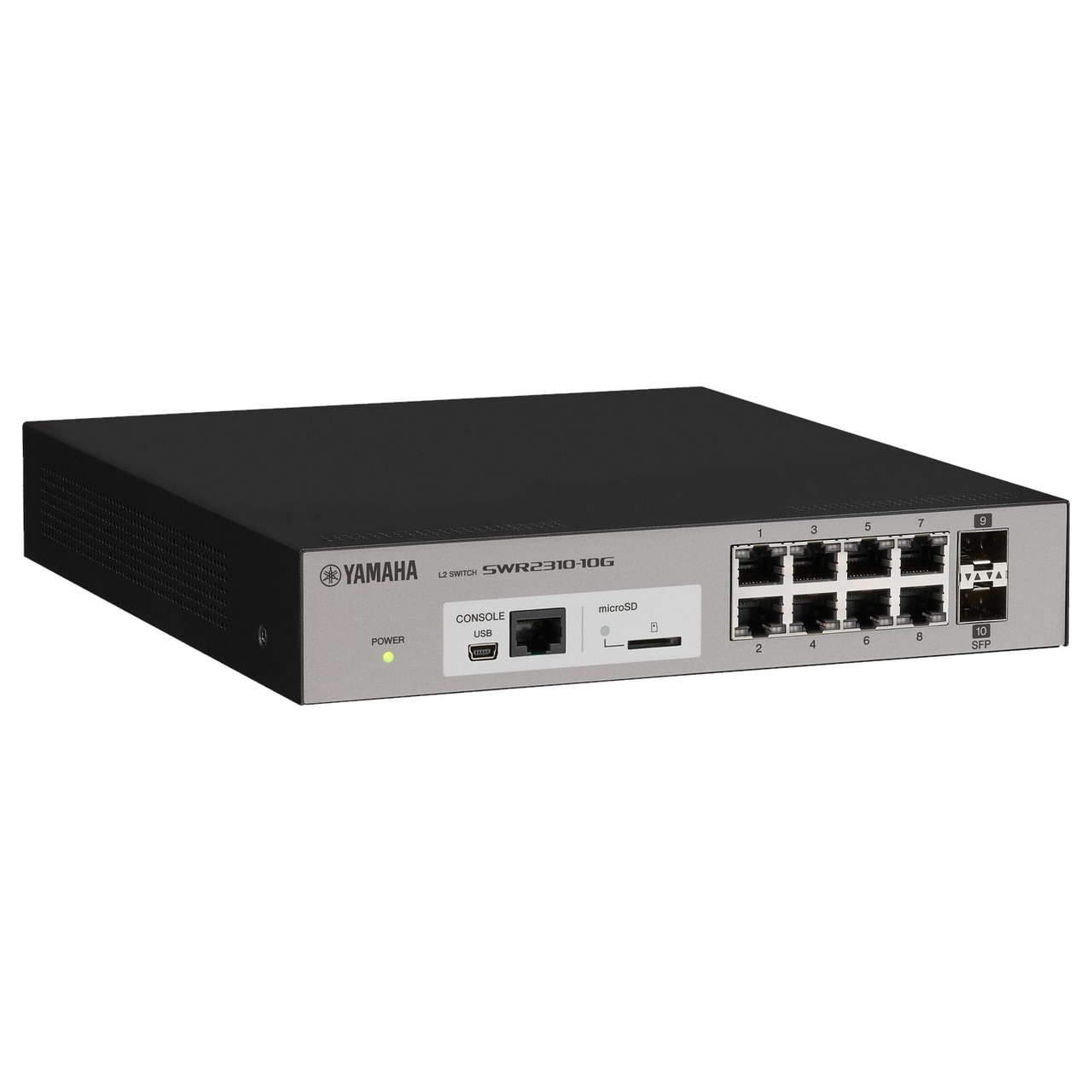 Yamaha SWR2310-10G 10-Port L2 Intelligent Network Switch - Sound 