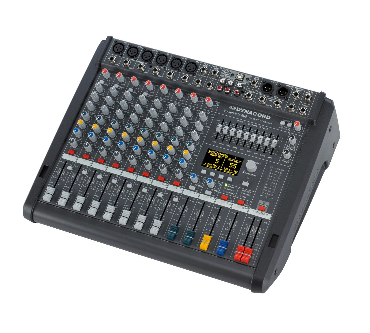 Dynacord PowerMate 600-3 8-Channel Powered Mixer - Sound Productions