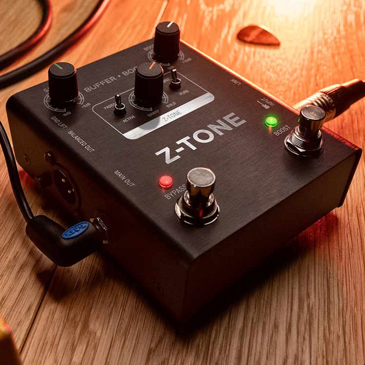 IK Multimedia Z-Tone Buffer Boost Preamp/DI Pedal - Sound Productions