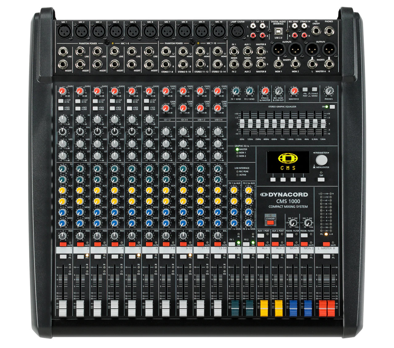 Dynacord CMS 1000-3 10-Channel Compact Mixer - Sound Productions