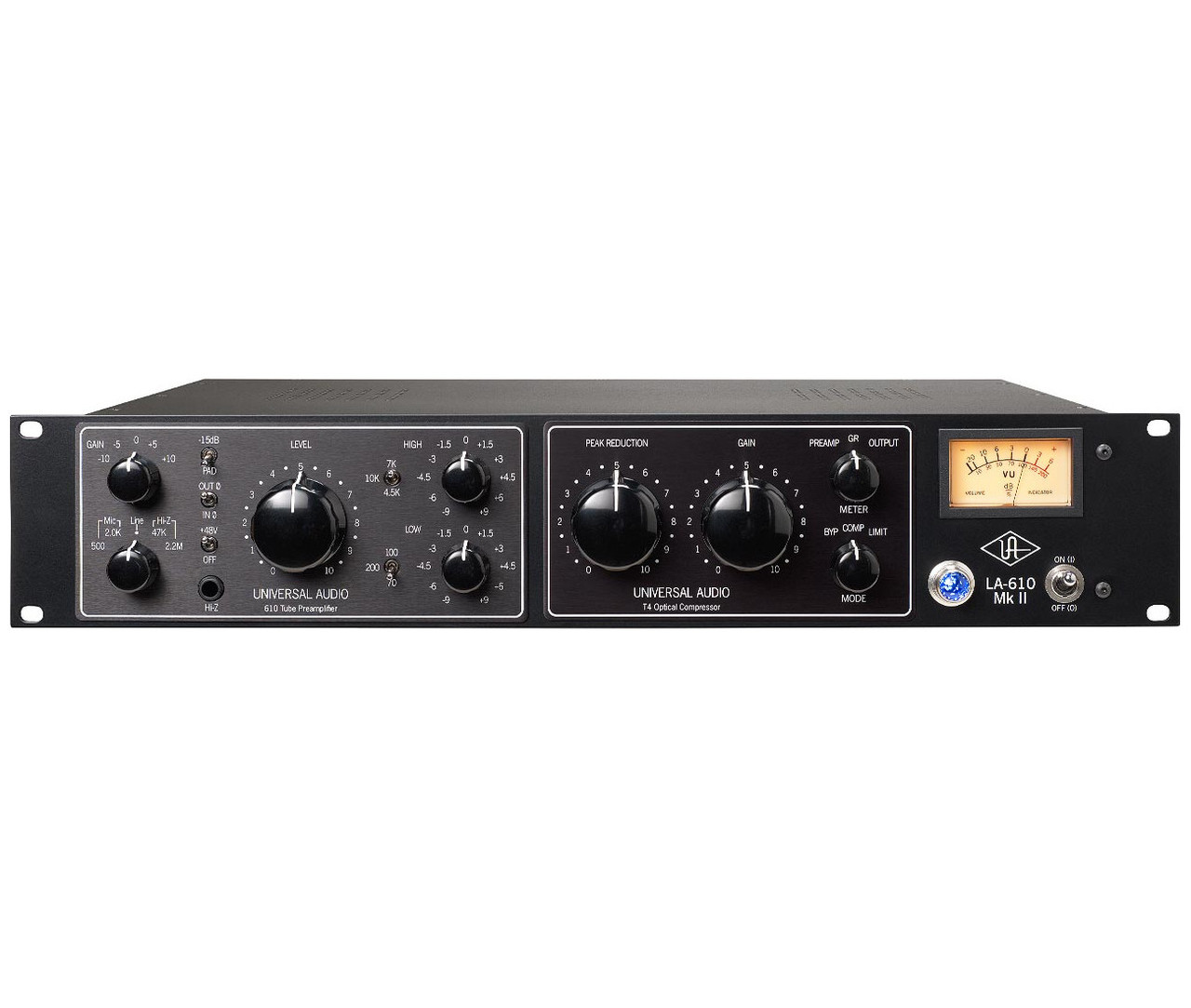 Universal Audio LA-610 MkII Classic Tube Mic Preamp - Sound