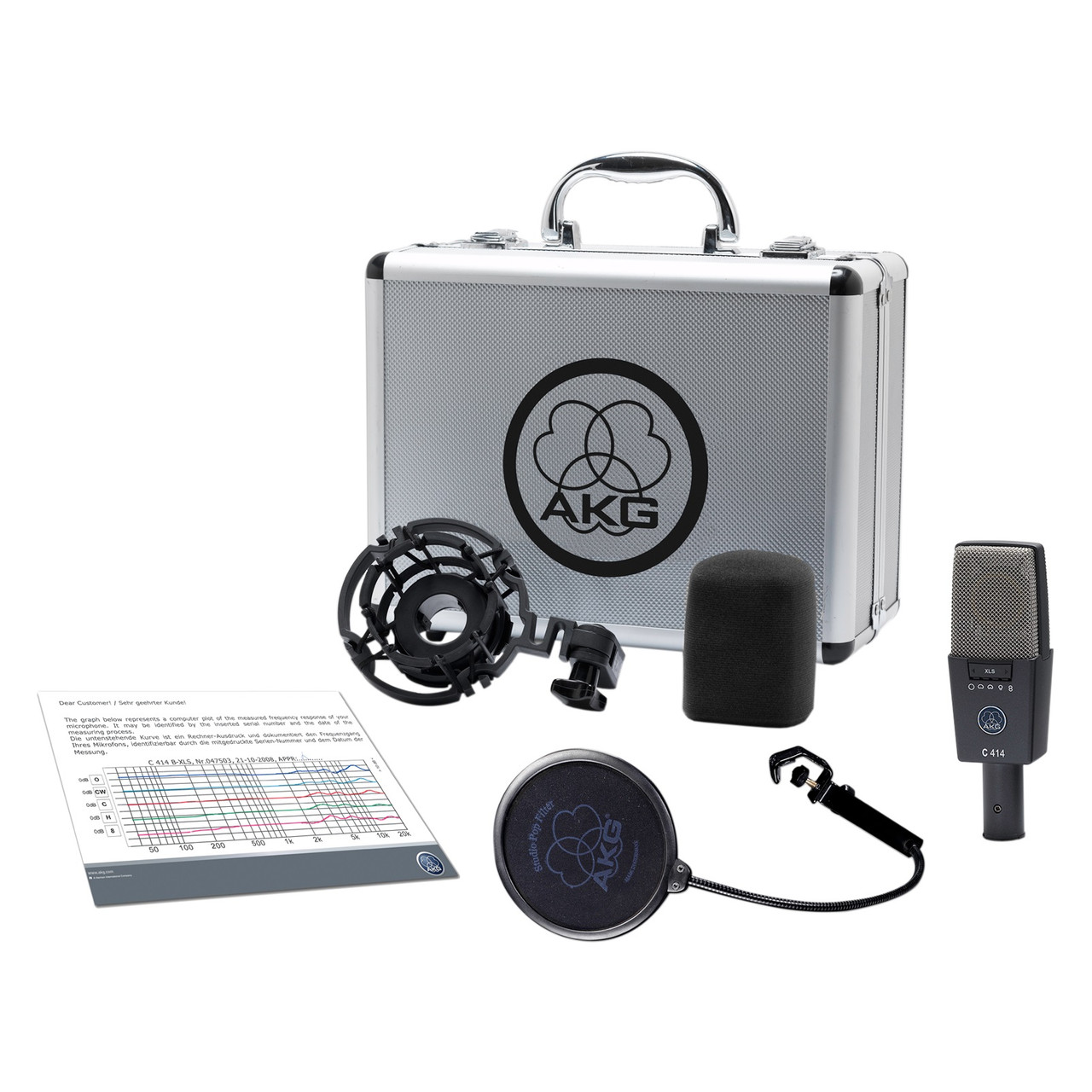 AKG C414 XLS Large Diaphragm Condenser Microphone