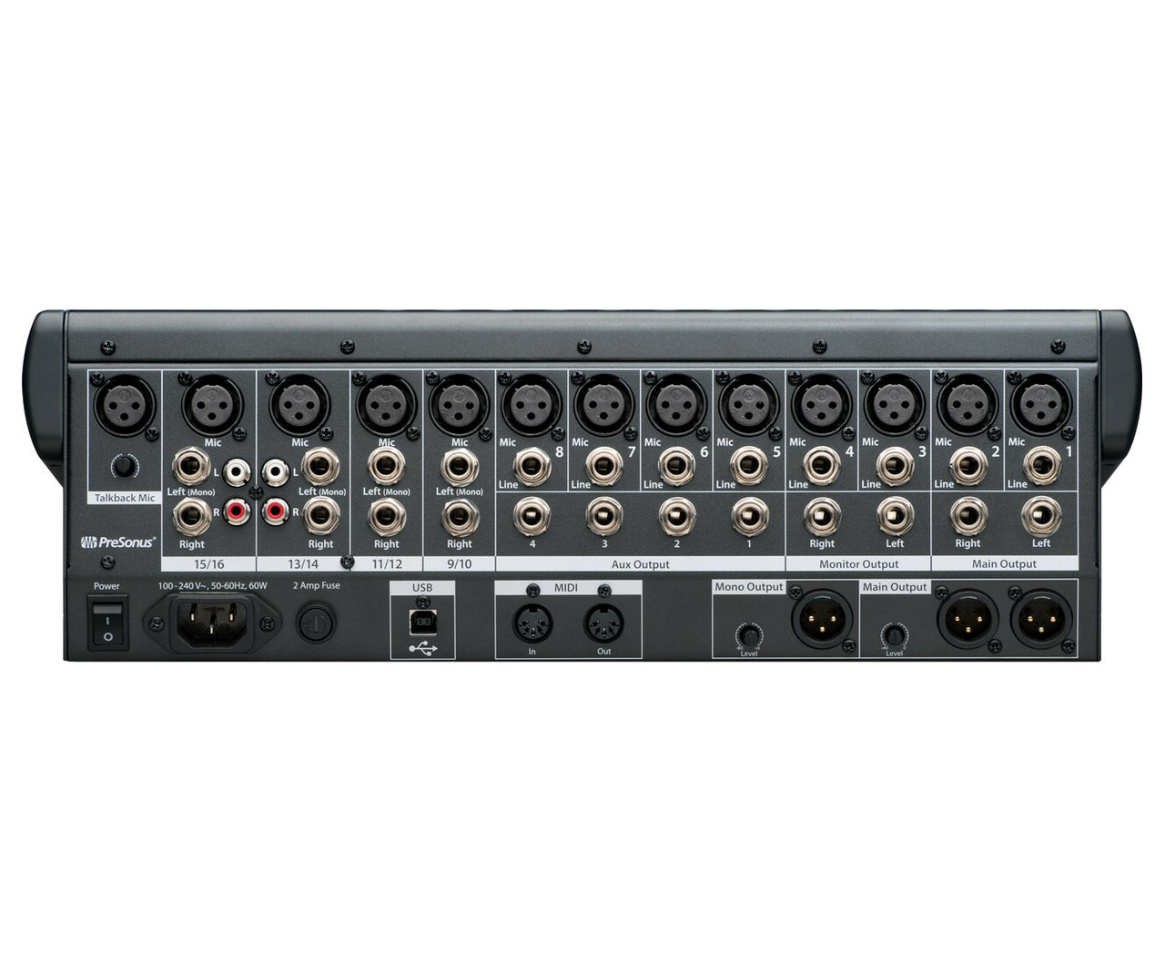 PreSonus StudioLive 16.0.2 USB Digital Mixer - Sound Productions