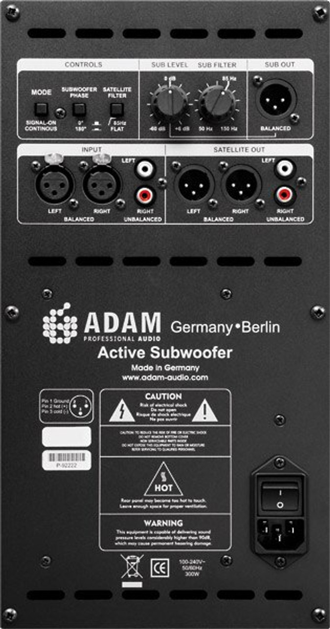 ADAM Audio Sub7-Pro Subwoofer - Sound Productions