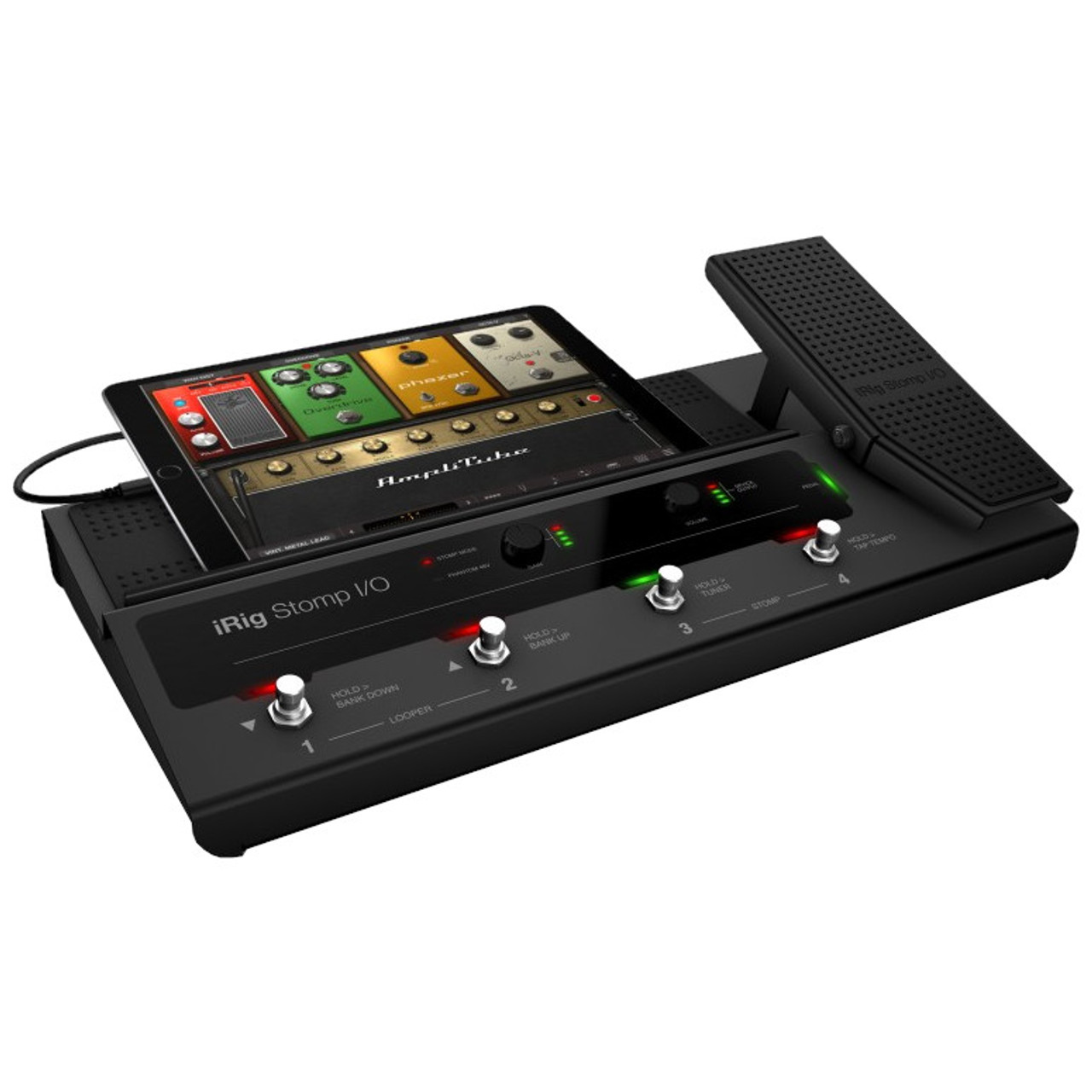 IK Multimedia iRig Stomp I/O Pedalboard Controller - Sound Productions