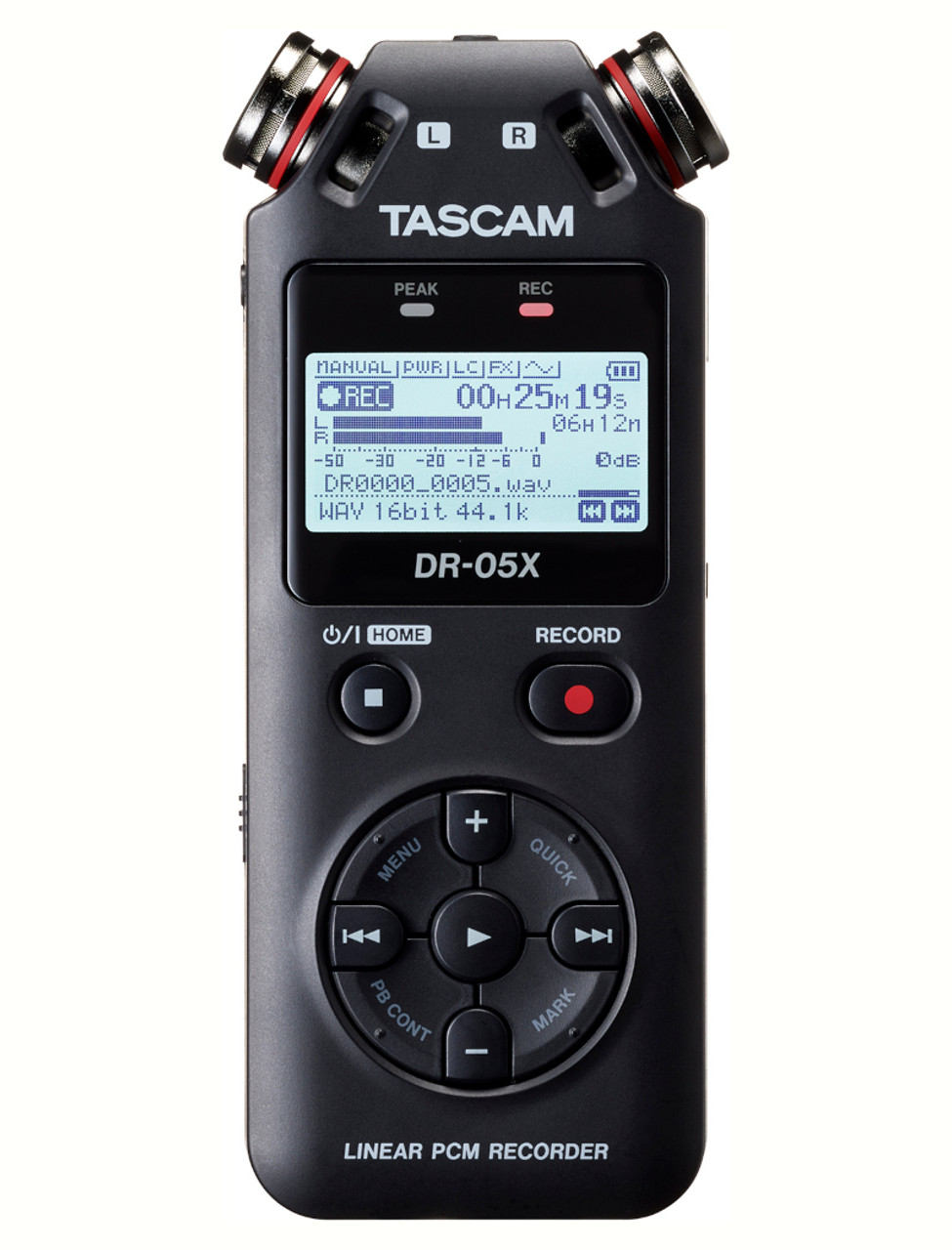 TASCAM DR-05X Stereo Handheld DA Recorder/USB Interface - Sound