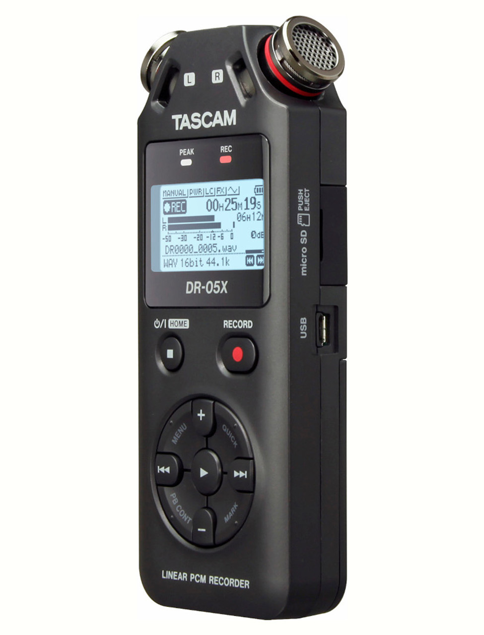 TASCAM DR-05X Stereo Handheld DA Recorder/USB Interface - Sound