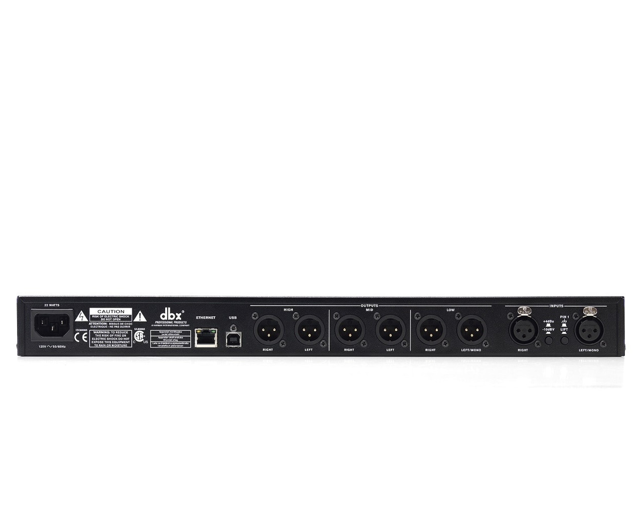 dbx driverack 260 dimensions