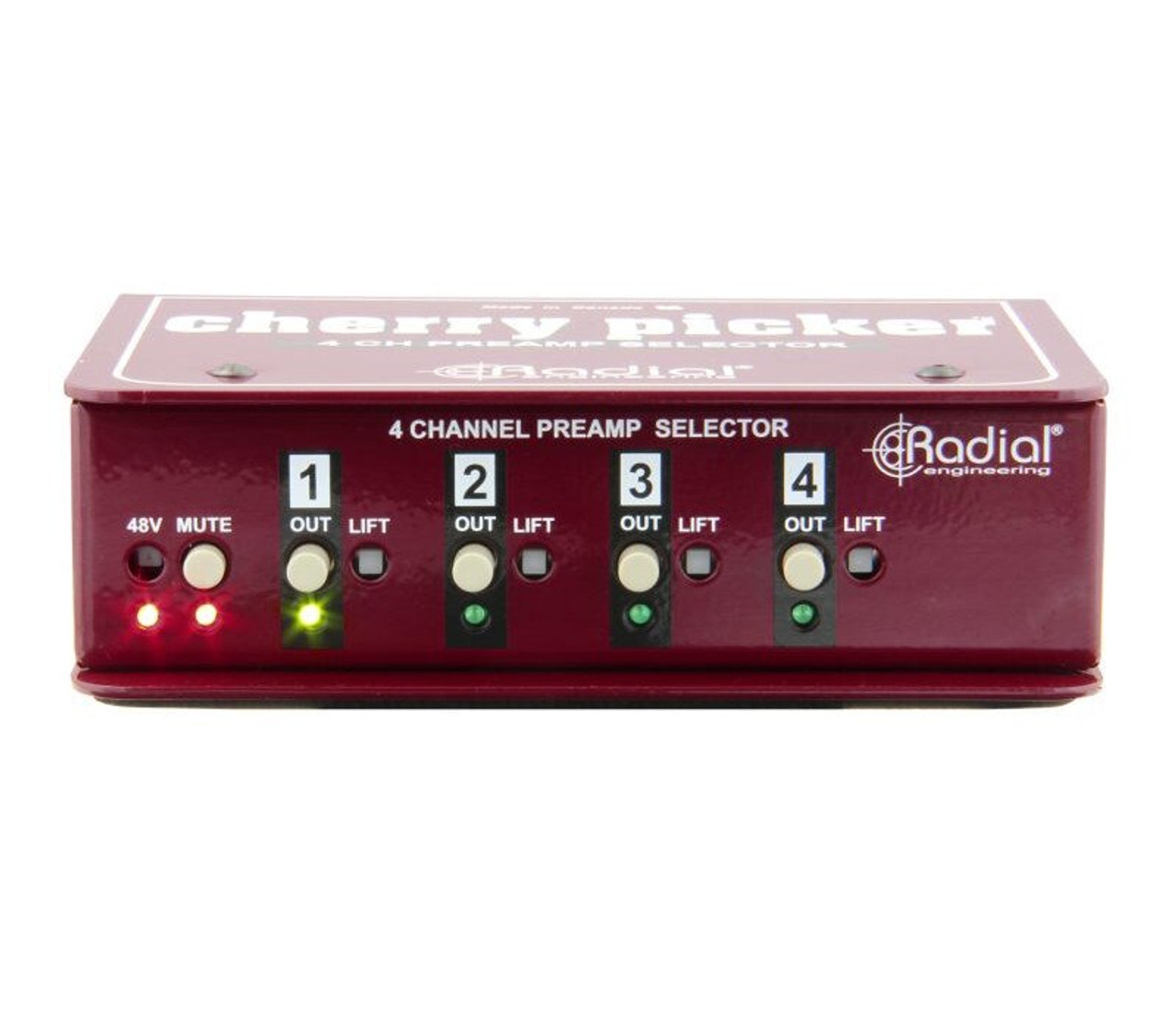 Radial Cherry Picker 4 Channel Preamp Selector