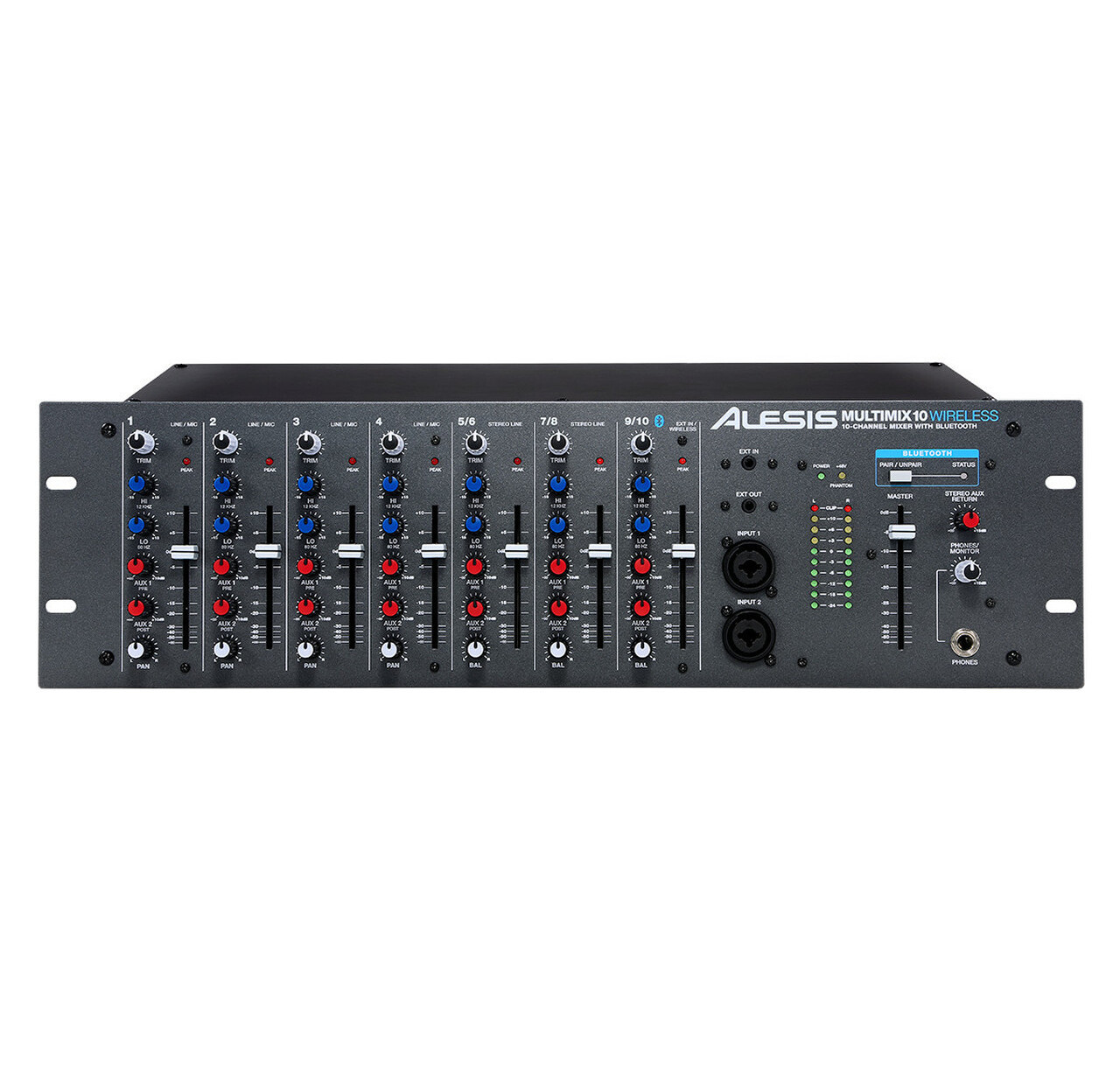 alesis multimix 8 line 8-channel stereo line mixer