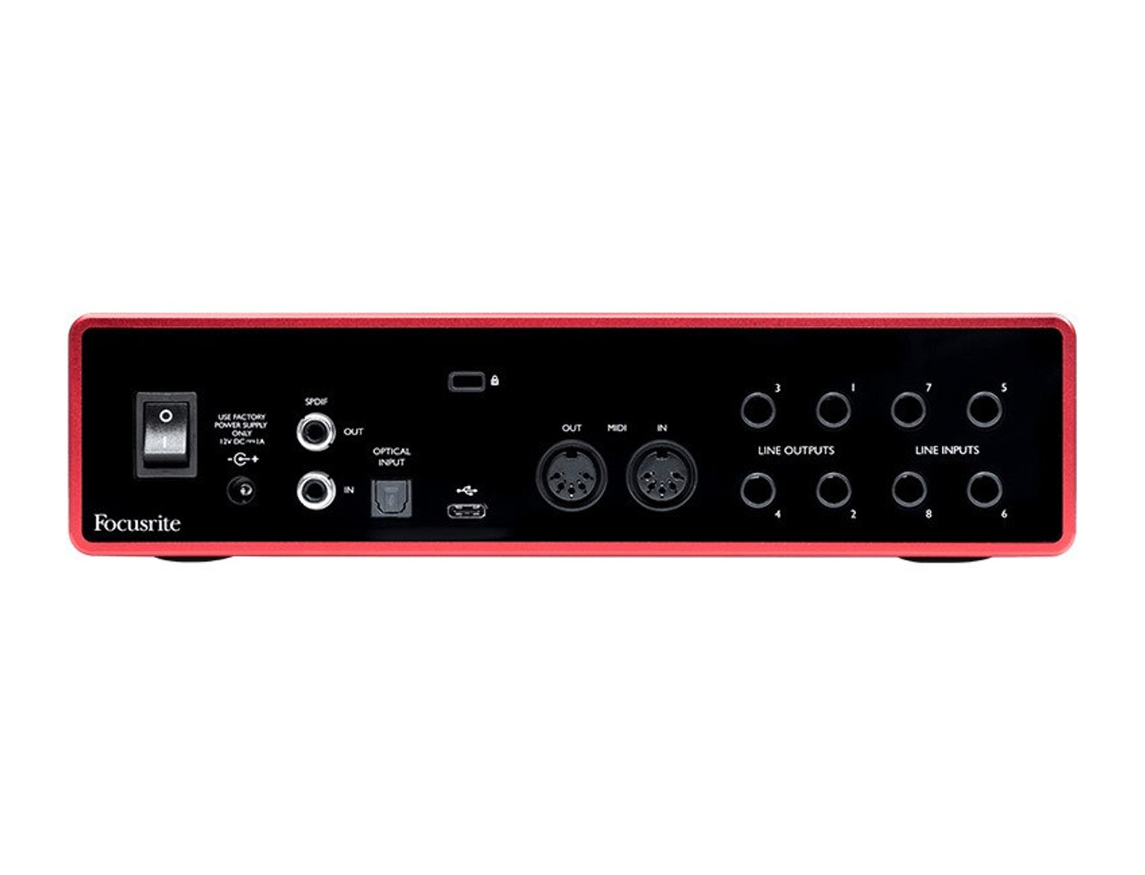 Focusrite Scarlett 18i8 3rd Gen Audio Interface - Sound Productions