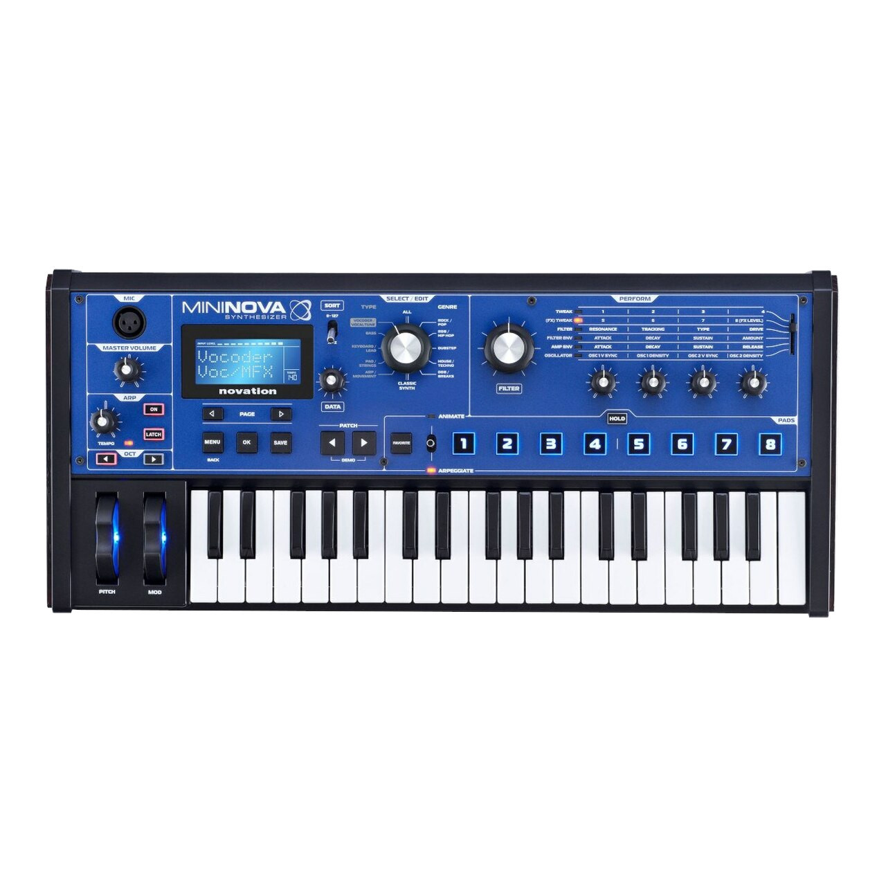 Novation MiniNova Micro Synthesizer - Sound Productions