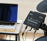 Yamaha DTX432K 402 Series Electronic Drum Kit module connected to computer
