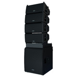 QSC LS118 18-in Direct Radiating Powered Subwoofer array