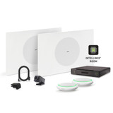 Shure Microflex Ecosystem 310X + Huddly Cam AV Conferencing Bundle white