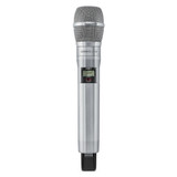 Shure ADX2FD/K9HS Axient Digital Wireless Handheld Microphone Transmitter nickel