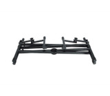 Gator Frameworks GFW-KEY-5100X Deluxe 2 Tier X Style Keyboard Stand folded