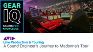 Burton Ishmael: A Sound Engineer’s Journey to Madonna’s Tour