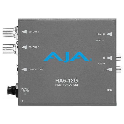AJA HA5-12G-T-ST HDMI 2.0 to 12G-SDI Converter