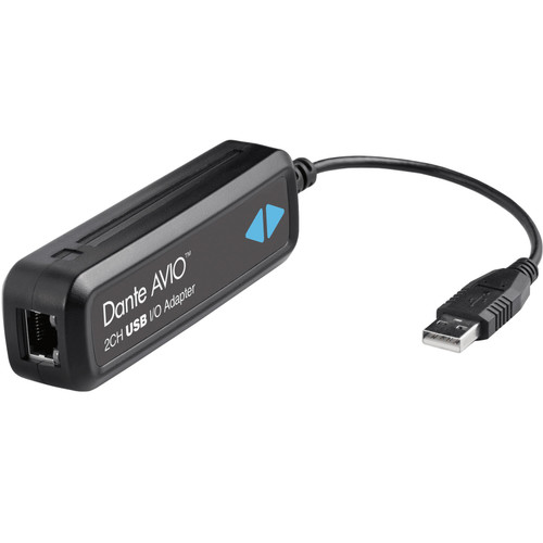 Audinate Dante AVIO 2CH USB I/O Adapter