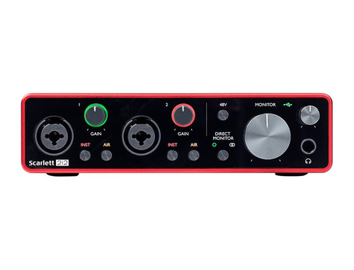 Focusrite Scarlett 2i2 3rd Gen Audio Interface - Sound Productions