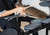 Yamaha DTX402K 402 Series Electronic Drum Kit drum pads close up