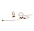 DPA 4288 CORE Directional 120mm Boom: Headset, Brown