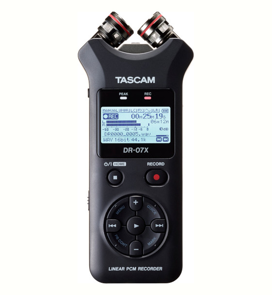 TASCAM DR-07X Stereo Handheld DA Recorder/USB Interface