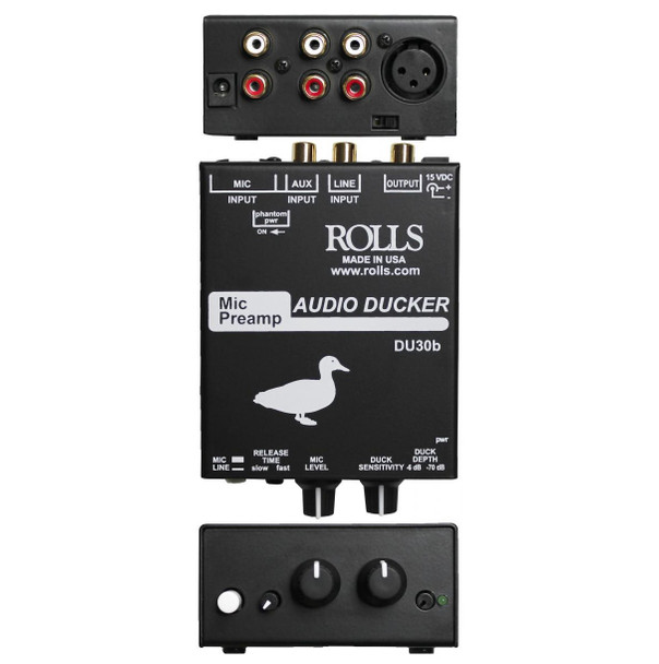 Rolls DU30b Mic Preamp/Audio Ducker - Sound Productions